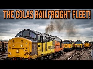 Colas Rail Freight and their characterful diesel locomotives on the mainline