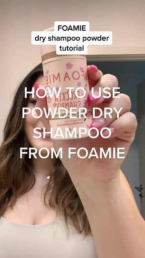 Effective Dry Shampoo Powder for Hair Growth | Foamie Tutorial