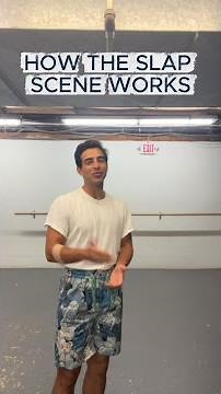 Grease 2025 Cast | BTS | How to fake a slap acting tip