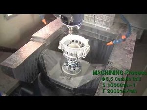 M140X1 Machining example (Aluminium)