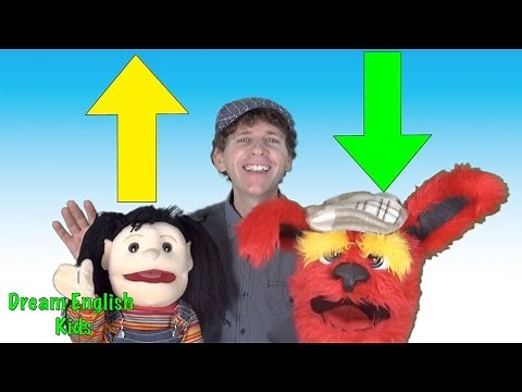 Up Down Song ♫ and Lesson For Kids | Preschool, Kindergarten, Learn English