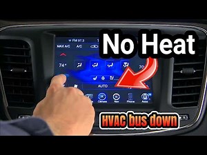 How to Fix a Car with No Heat. No Blower motor. No AC. The HVAC module Bus down. Lets find out why.