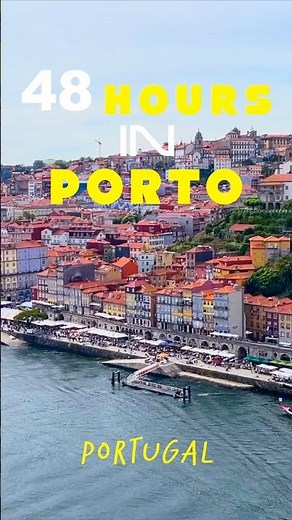 PORTO TRAVEL GUIDE 🇵🇹 2 day itinerary: best food spots & places to see! #porto #portugal #travel