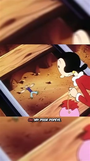 I'm strong to the finish cause I eats me spinach! 💪🥬 #Popeyethesailorman #SpinachStrength #ClassicCartoons | Popeye