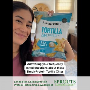 Protein tortilla chips without the protein taste! Which flavor will you choose? Only for a limited time at your local Sprouts. Get them while they last 😊 | SimplyProtein