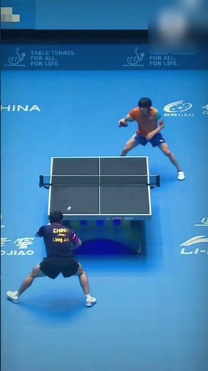 incredible rally game in the slow motion