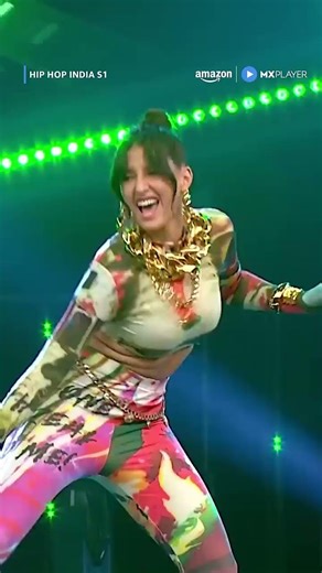 Nora Fatehi's Crazy Dance On She Move It Like🔥| Remo D'Souza | Hip Hop India | Amazon MX Player