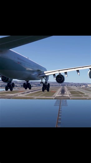 Cathay Pacific A340-600 Landing in MSFS 2024