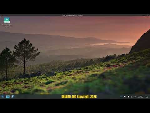 GNUBSD 404 Short N169 Trisquel12 KDE (Linux Distro)