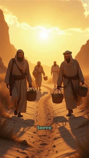 Récits de l'Exode : Les défis du désert et la foi inébranlable 🌵 #exode #moïse #foi