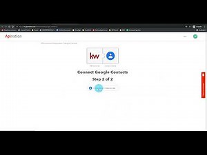 How to sync phone contacts to KW Command