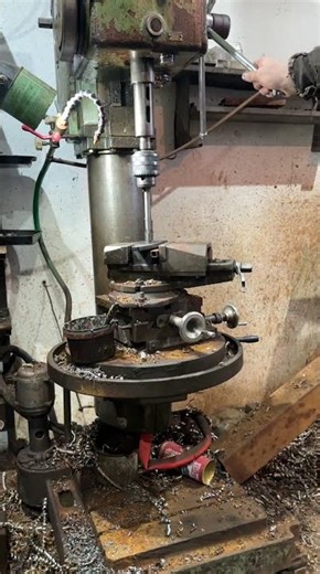 Thread Cutting on a Drill Press