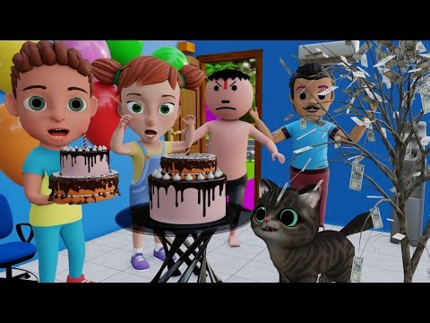 Chintu Chinki aur Cat| Chintu Chinki toon | Funny Chintua Chinkiya | Munna aur Chinki | Cat Birthday