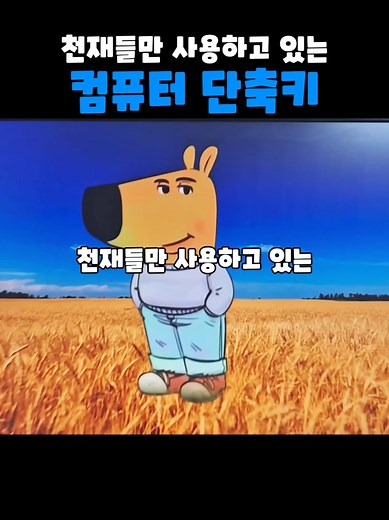 팁타임 (@tiptime7007) - 작업효율 200% 상승하는 유용한 단축키 꿀팁
