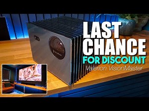 Valerion Vision Master 4K Projector LAST CHANCE for HUGE Discounts this Incredible Projector