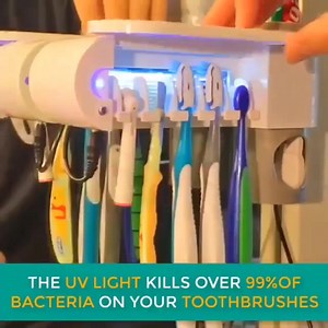4 comments | UV Light Ultraviolet Toothbrush Automatic Toothpaste...