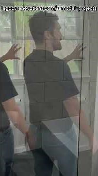 Full Bathroom Remodel Transformation | Legacy Renovations #shorts