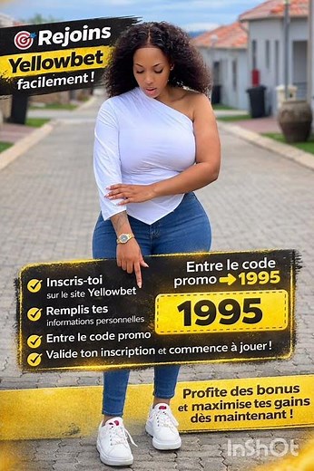 Inscription à Yellowbet avec un code promotionnel
