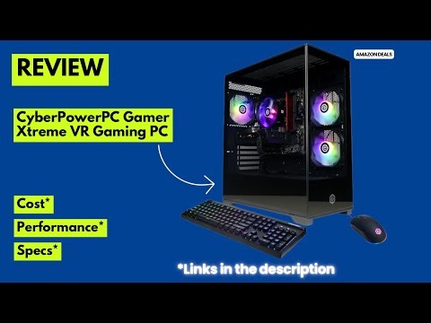 CyberPowerPC Gamer Xtreme VR Gaming PC Review 2025 | RTX 5060 + i5-13400F Performance Test Features
