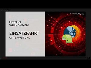 MP-BOS Feuerwehr E-Learning Unterweisung Einsatzfahrt §35/§ 38 Demovideo