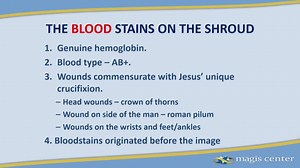 Fr. Spitzer explains the various unique characteristics of the blood stains on the Shroud of Turin, and how they correspond to the historical account of the Crucifixion of Christ. (For more information on the Shroud of Turin, visit https://www.magiscenter.com/the-shroud-of-turin/) #shroudofturin | Magis Center