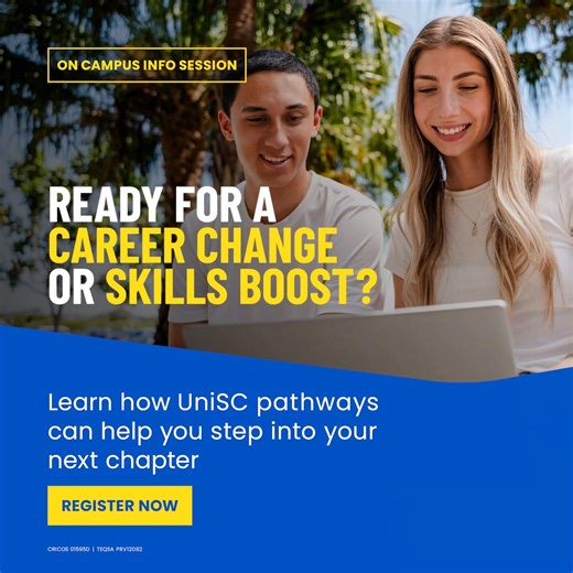 Ready to take the next step? Explore UniSC courses and pathways and start uni in 2026. | University of the Sunshine Coast
