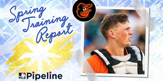 Adley, O's prospects knocking down door in camp