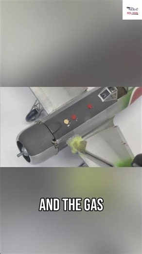 Model Aircraft Detailing: Fuel Parts & Chipping Secrets! #shorts