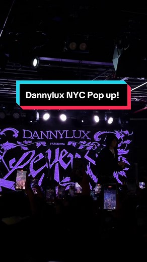 Dannylux NYC Pop Up Concert Experience
