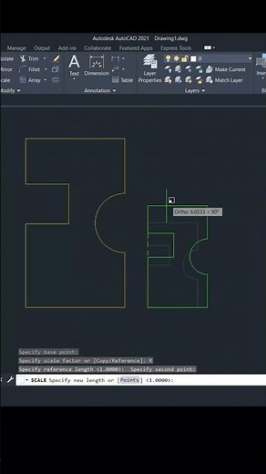 Stop Guessing in AutoCAD! Scale by Reference Tutorial