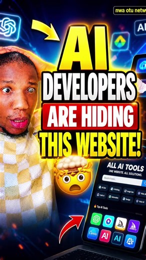 AI Developers Are Hiding This Website… Here’s Why 🤯#AITools #ArtificialIntelligence #TechDiscovery #AIDevelopers #OnlineTools 🔥