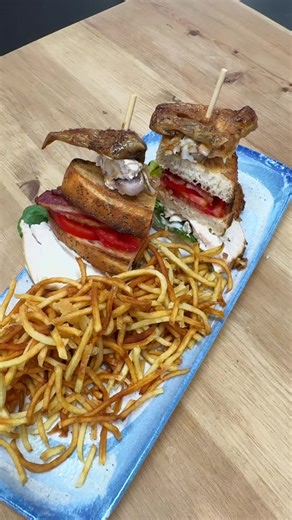 Make delicious club sandwiches with Jestic! #ClubSandwich #Jestic #Foodservice #Equipment