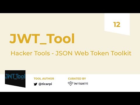 Hacker Tools - JWT_Tool