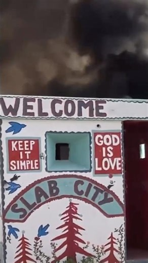 Burning For You INSIDE Slab City