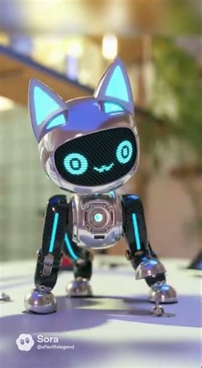 Meet the Robot Cat 🤖🐾