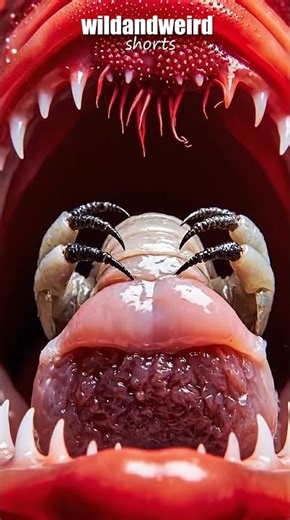 This Alien Parasite REPLACES a Fish's TONGUE! 👅🐟 (Real footage)