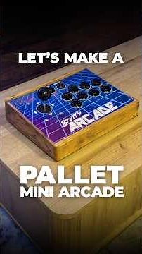 Making a DIY Arcade System from Pallet Wood #diyprojects #woodworking