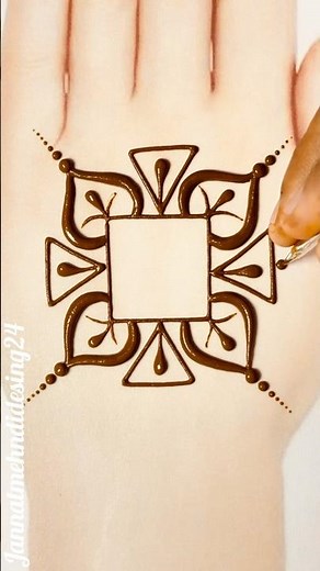 Arabic Simple Mehndi Design✨| Dubai Style Mehndi Design💫| Minimal & Elegant Mehndi Design🌸| Henna