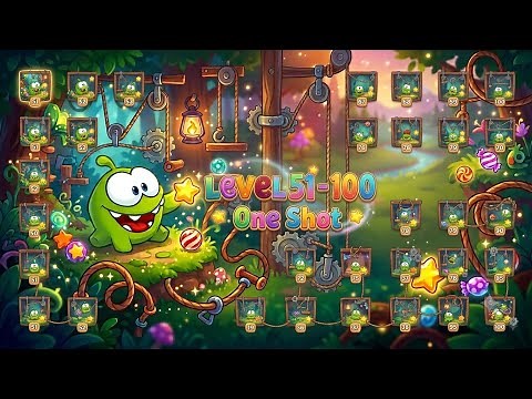 One Shorts | Cut the Rope 2 Level 51–100 | All Levels Gameplay Walkthrough | Android & iOS