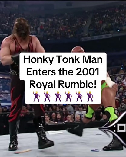 The greatest intercontinental champion of all time enters the 2001 #royalrumble @WWE #honkytonkman #wwe #wwetiktok #wrestling