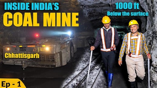 Ep 1 Inside India’s Underground Coal Mine | Machines, Miners Coal Face | Churcha | Chhattisgarh | South Eastern Coalfields Limited (SECL)