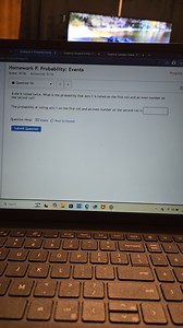A die is rolled twice. What is the probability that a 1 is roll... | Filo