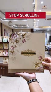 Watch this simple, elegant, absolutely stunning floral beauty come to life💖✨ SKU CODE - [Marriage invitations, invitation cards, unique wedding cards, indian wedding cards, custom wedding invitations, designer wedding cards, customised wedding invitations] #weddinginvitation #newweddingcards #marriagecards #trendingweddingcards #shaadiinvitation | King of Cards - India's No. 1 Wedding Invitation Portal