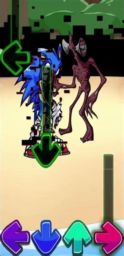 FNF Cover Sonic Exe Glitch VS Silver Edge #shorts