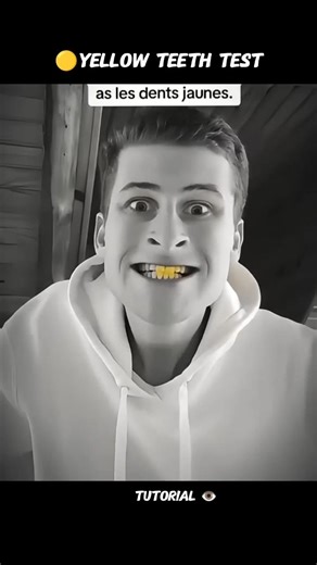 yellow teeth test tutorial #troll
