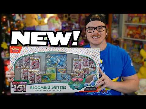 Opening the NEW Pokemon 151 Blooming Waters Premium Collection Box!