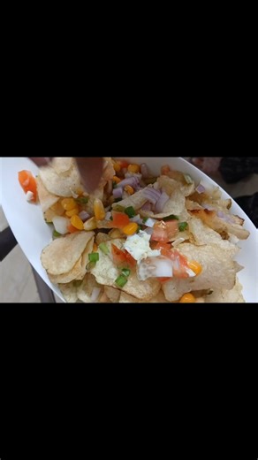 Viral BYOB Street Food recipe using Lays #indianfood #byob #streetfood #food #youtubeviral #foodie