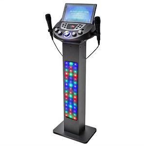 Easy Karaoke Smart Bluetooth Pedestal Karaoke System, wit...