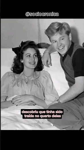 a breve relação entre Ava Gardner e Mickey Rooney #babadosdecinema | Sociocrônica
