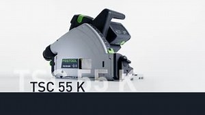 The TSC 55 K. Our masterpiece improved. Now with unique KickbackStop. It helps reduce the risk of injury from kickback when sawing and plunging into the work piece. Discover more at: www.festool.ie/@576712 | Festool | Facebook